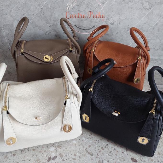 Tas kulit Lindy H bag No brand genuine leather bag import PROMO