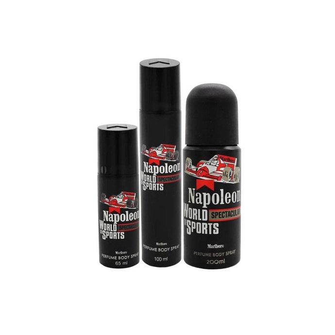 Napoleon Marlboro Hitam Parfum Perfume Deodorant Deodoran Spray 65 100 200 ML Spectacular