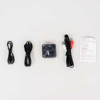 2 in 1 Audio Bluetooth 5.0 Universal Transmitter dan Receiver 3.5mm / Adapter Bluetooth Receiver Transmitter Audio Speaker HP  Earphone MP3 MP4 TV Sound PC Laptop Komputer Tablet / Transmitter Receiver Audio Bluetooth Sambungan Speaker Plug Play Audio