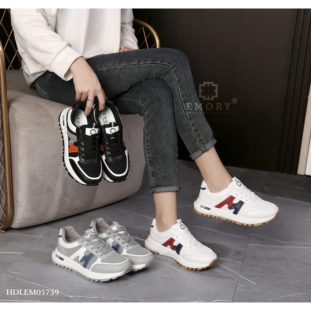 SEPATU SNEAKERS WANITA EMORY STYLE Marline HDLEMO 5739 MB