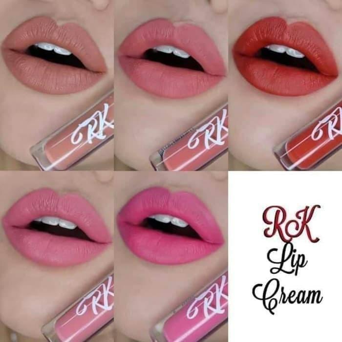 Lipstik rk lip cream matte viral Bpom halal