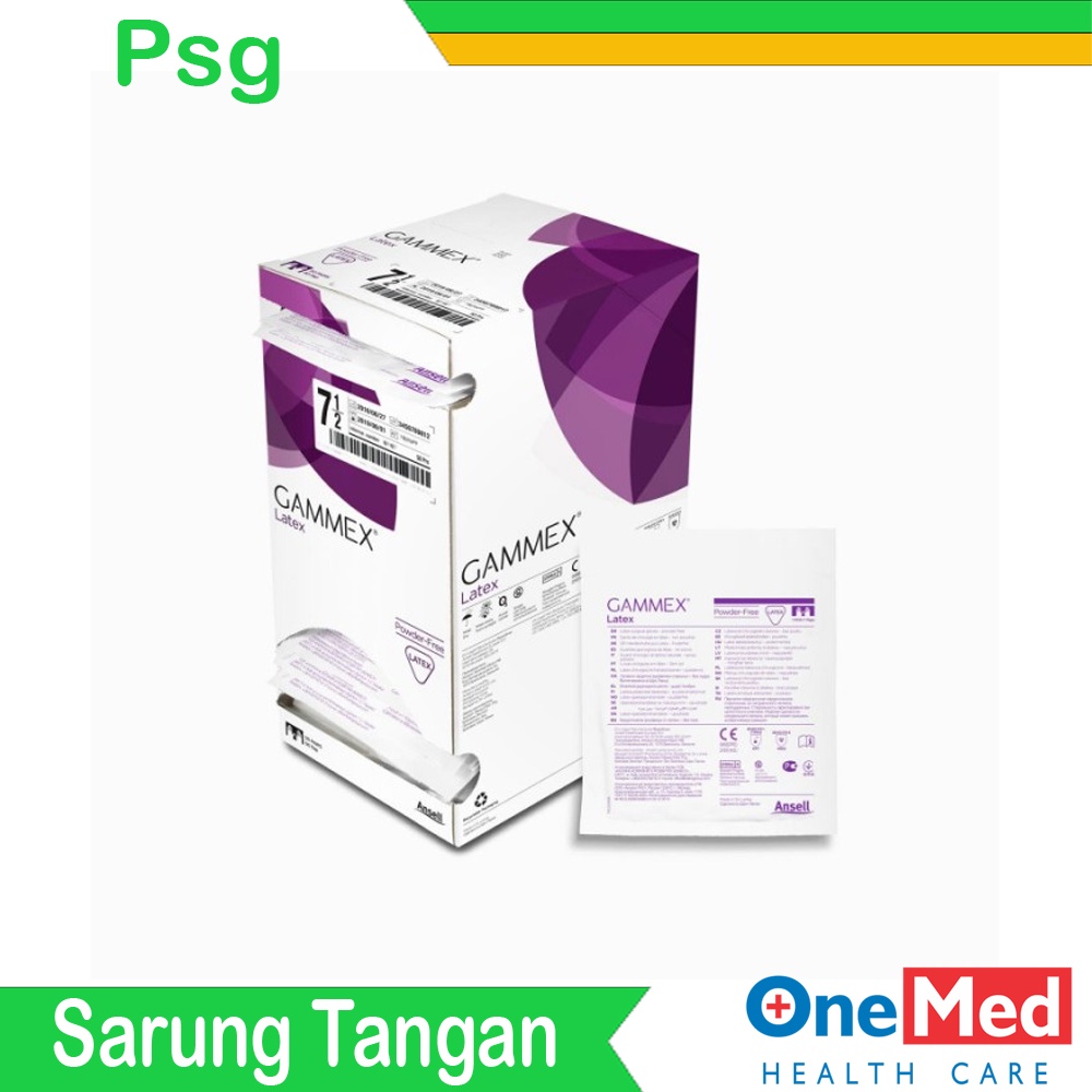 Alkes Pasar Pramuka Sarung Tangan Bedah Steril Textured Powder Free Gamex 1 Pasang