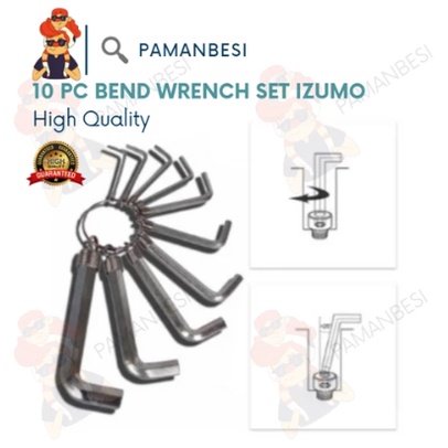 Kunci L Set / Kunci L Set / Kunci L Set 10 PCS