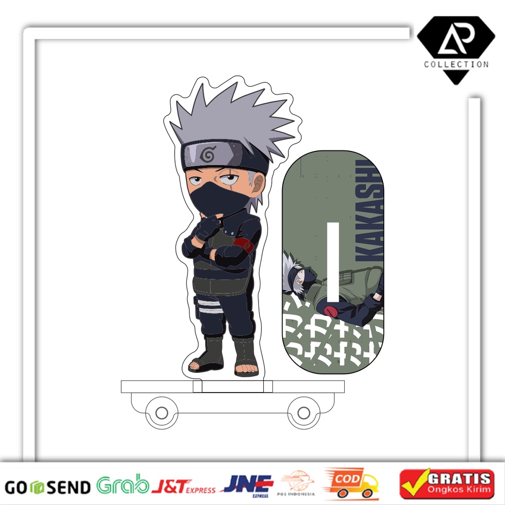 Standee Skate Akrilik Custom / Acrylic Stand Figure Skateboard / Action Figure