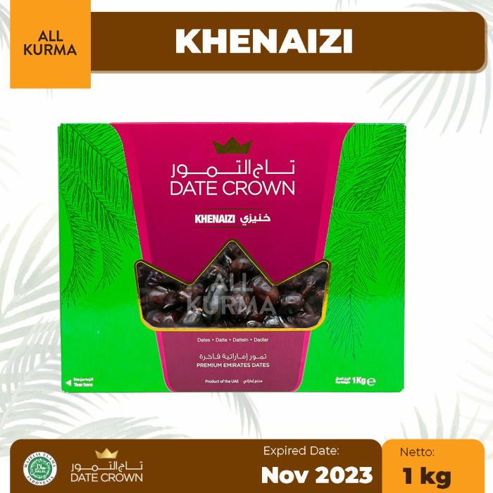 

Kurma Date Crown Khenaizi 1kg