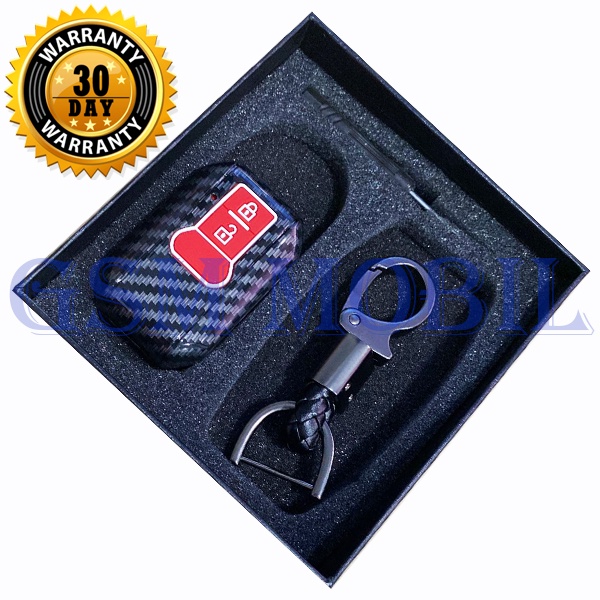 Case Carbon Smartkey Cover Key Kunci Suzuki Ertiga - 7095