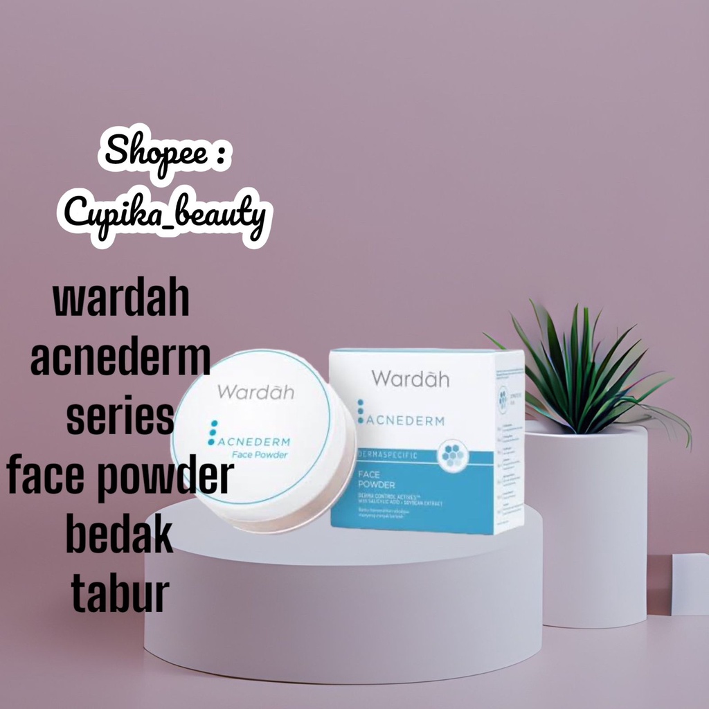 [io] WARDAH ACNEDERM FACE POWDER 20 GR // bedak tabur wardah acnederm khusus jerawat