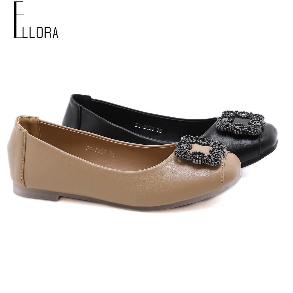 BOOMING ELLORA EG-2020 Sepatu Flatshoes Ballerina Sepatu Kerja Wanita Import