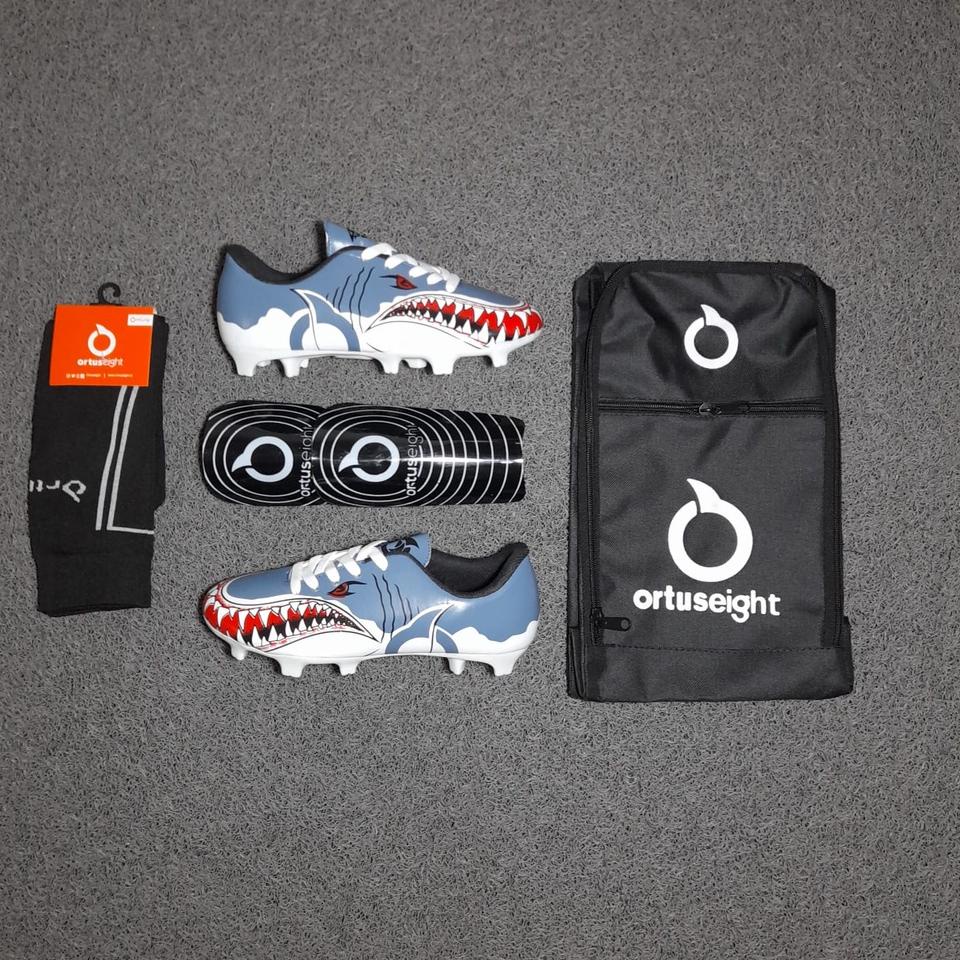 ➶ COD  PAKET KOMPLIT BOLA ANAK KECIL JUNIOR KIDS 33-38 | SEPATU FUTSAL ORTUSEIGHT FORTE SAVAGE ORTUS