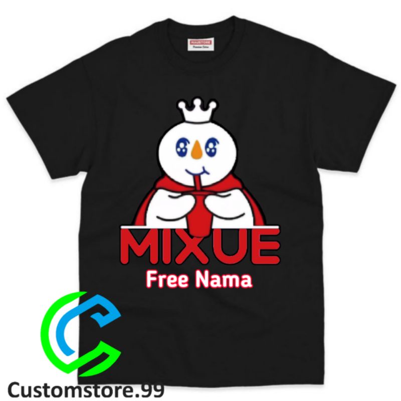 VIRAL KAOS MIXUE ANAK ATASAN ANAK TERBARU FREE NAMA BAHAN PREMIUM