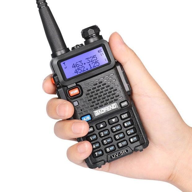 Ht Baofeng UV5R (8Watt) dual band VHF/UHF 128 Channel | Bofeng UV 5R UV-5R Battery 2800mAh Garansi 1 Tahun Walkie Talkie - Handy Talky