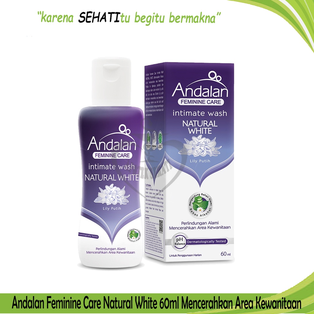 Sabun Andalan Feminine Care 60ml Intimate Wash Pembersih Kewanitaan