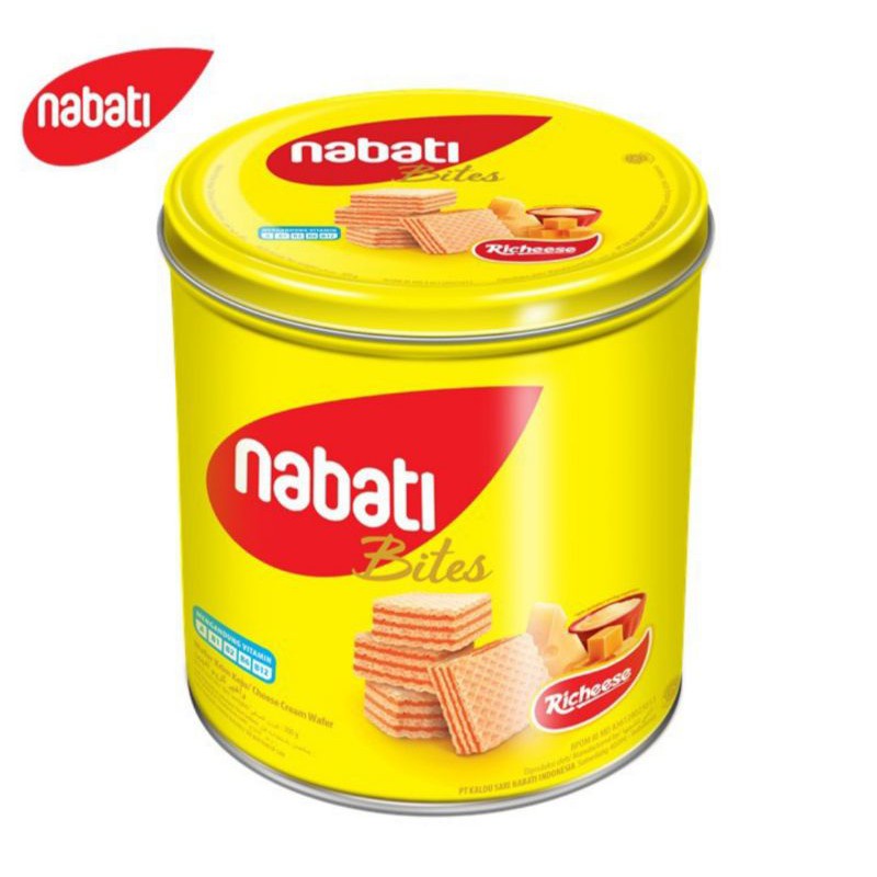 

NABATI BITES WAFER KALENG 240 GR