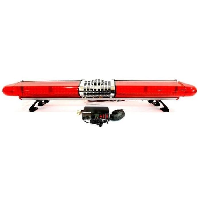 TERMURAH  LAMPU ROTATOR POLISI SIRENE PATWAL AMBULANCE LED - MERAH [COD]
