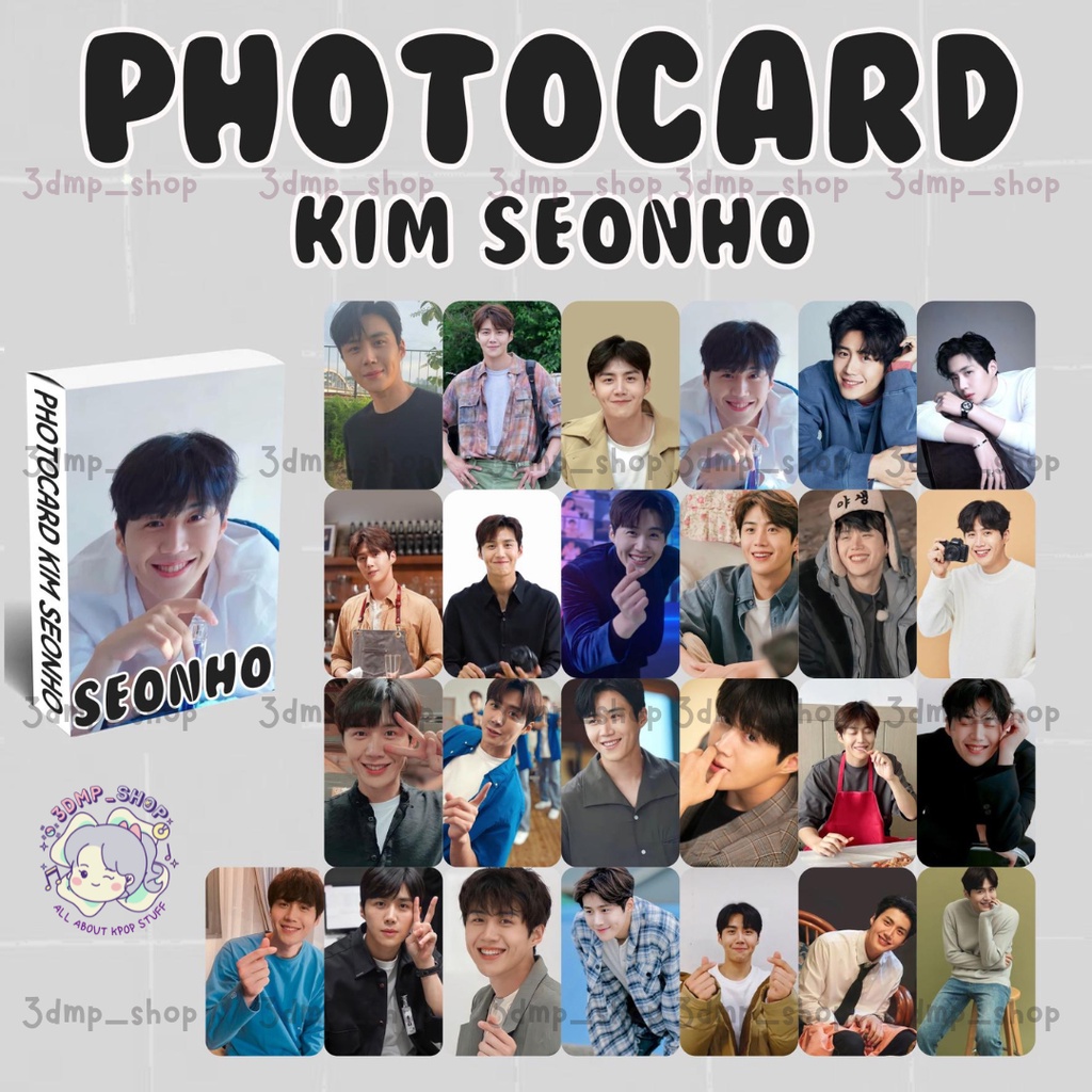 [25 lembar] Photocard KDrama K-Drama Moon Sang Min Songkang Song Kang Ahn Hyo Seop Eunwoo Win Metawin Bright Song Joong Ki Lee Jong Suk Minho Seonho