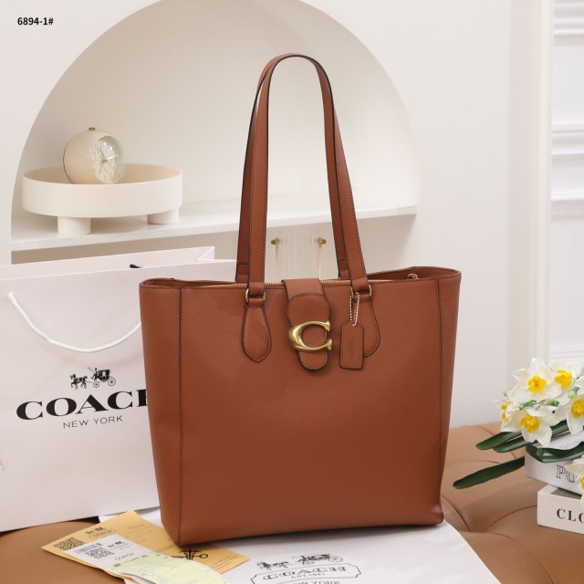 COA Leather Theo Tote Bag 6894-1