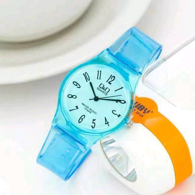 GP Jam Tangan Unisex QQ Transparan Jelly GI-01