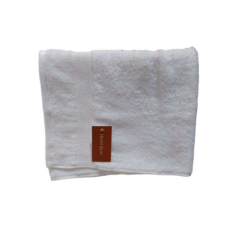 HOMEKLAS HAND TOWEL 34X35 2S WHITE 0718 - HANDUK TANGAN