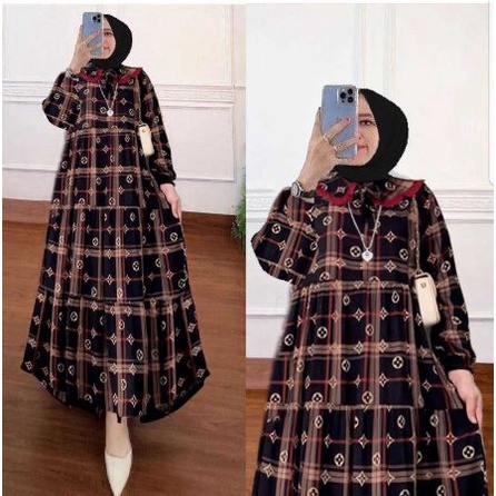 TYARA BERRY MIDI DRESS / MIDI DRESS 2023 / MAXI DRESS FASHION