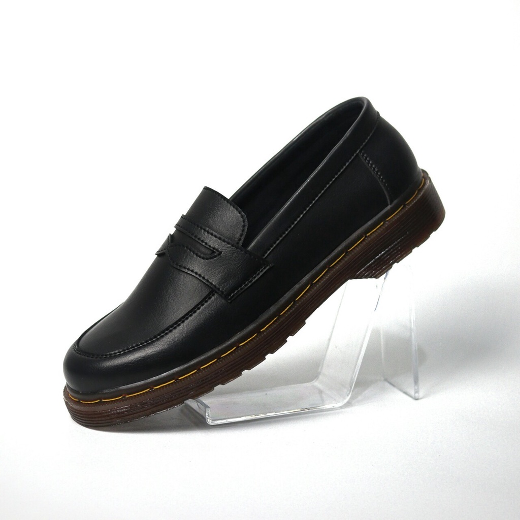 RIONZ PEDRO SERIES - SepatuFormal Pantofel Pria Resmi Formal Tali Hitam Kulit PU Original Brown Black Kantor Kuliah Casual Gereja Pesta Kondangan Nikahan Kerja Perkantoran PNS Guru Gaya Trendy Kekinian Terlaris Murah