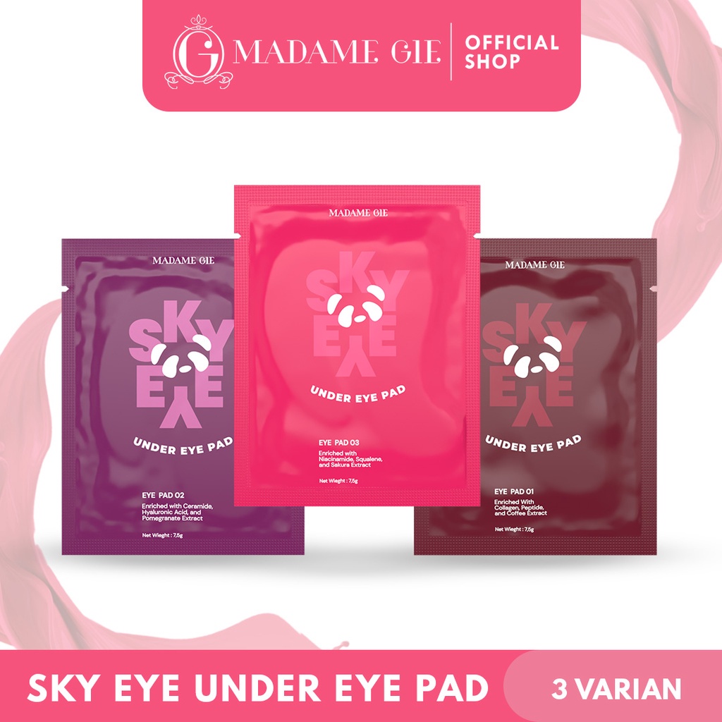 UNDER EYE PAD MADAME GIE MASKER KANTUNG MATA