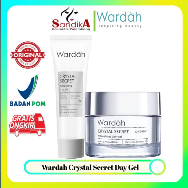 WARDAH CRYSTAL SECRET Refeshing Day Gel SPF35 PA+++