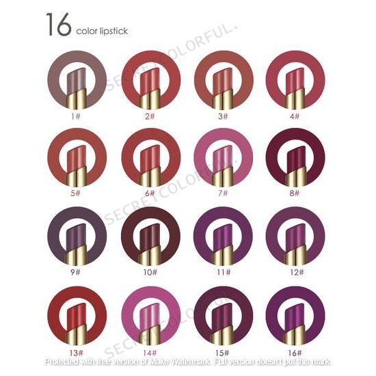 Pudaier Double Matte Pencil Lipstick 2 in 1