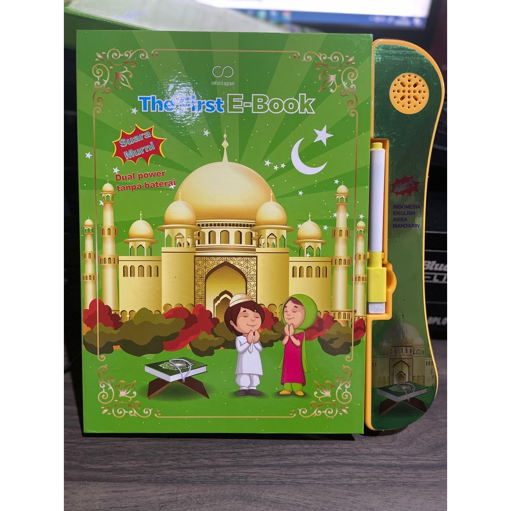 

buku belajar pintar ebook muslim led 4 bahasa / edukatif / buku edukasi / buku belajar islam / bahasa arab inggris