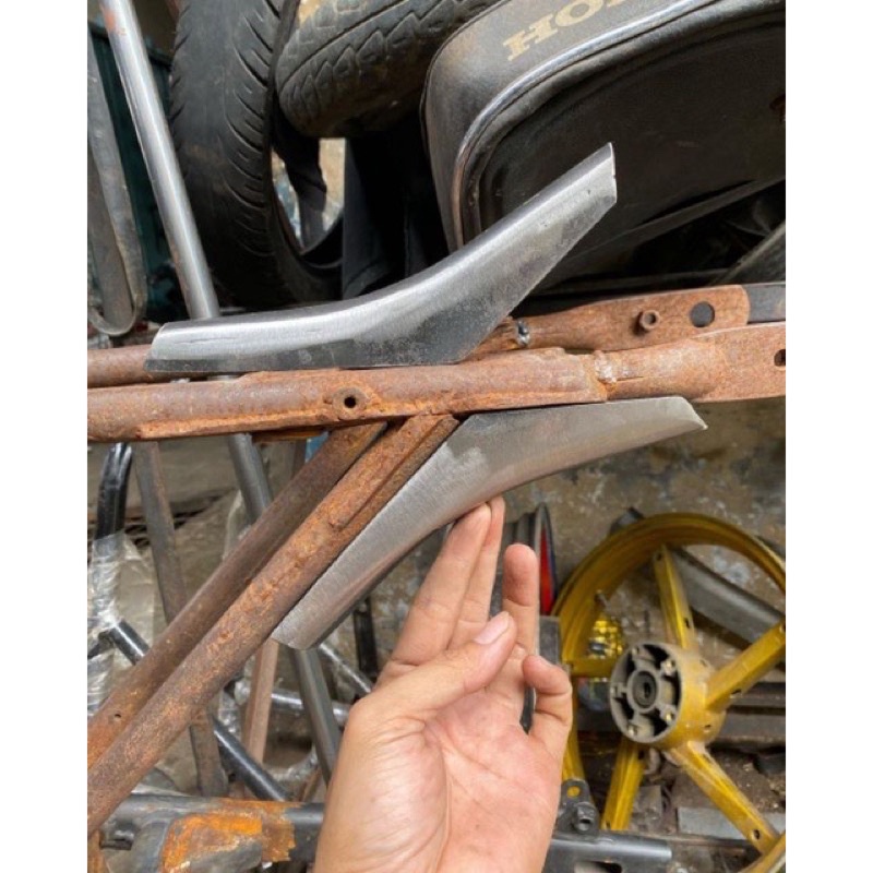 MANISAN RANGKA PRES NGANJUK PEMANIS SUDUT RANGKA CB MANISAN RANGKA BELAKANG HONDA CB