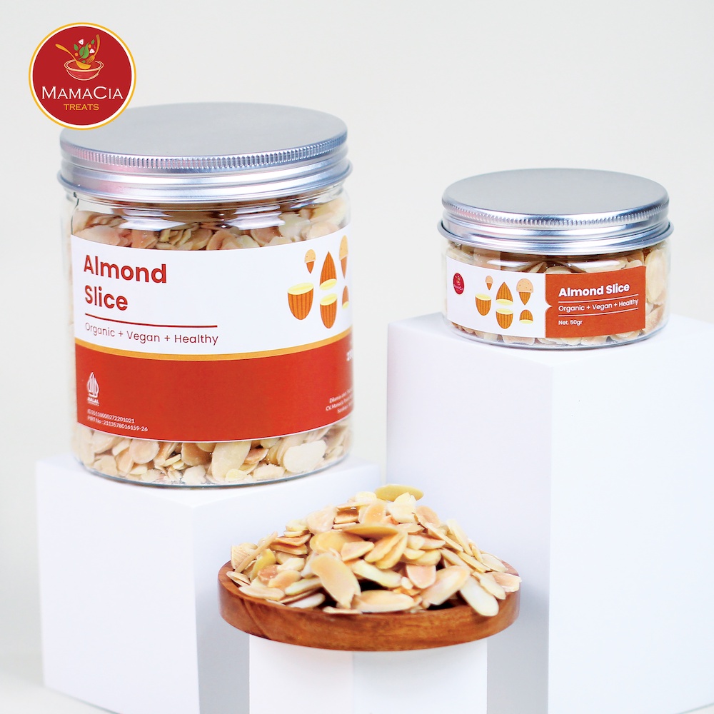 

Mamacia Treats Almond Slice Roasted Kacang Almond