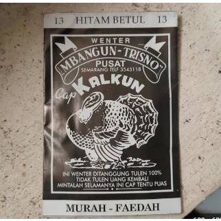 NAPTOL HITAM PEWARNA PAKAIAN JEANS DAN KATUN / NAPTOL ASLI ANTI LUNTUR