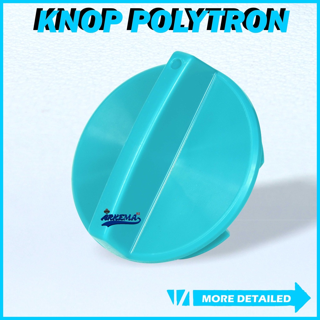 KNOP MESIN CUCI POLYTRON HITAM / TOMBOL MESIN CUCI POLYTRON / PEMUTAR TIMER  POLYTRON ORI | KENOP