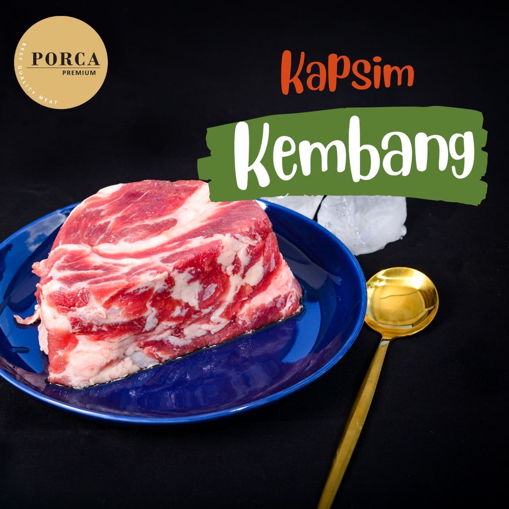 

Daging Babi Bali Bagian Kapsim Kembang Pork Shoulder