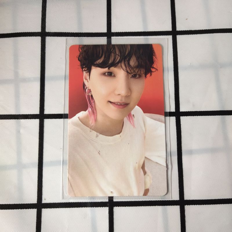 PHOTOCARD PC SUGA ALBUM BUTTER CREAM