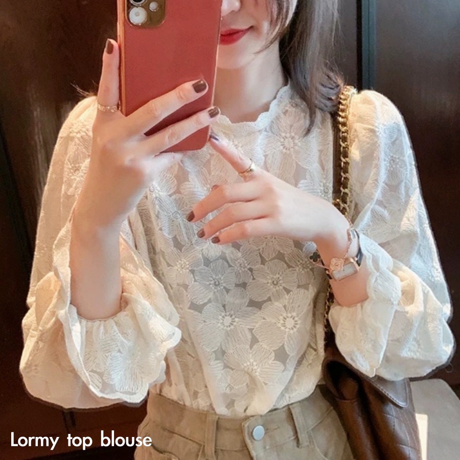 Lormy top blouse - Thejanclothes