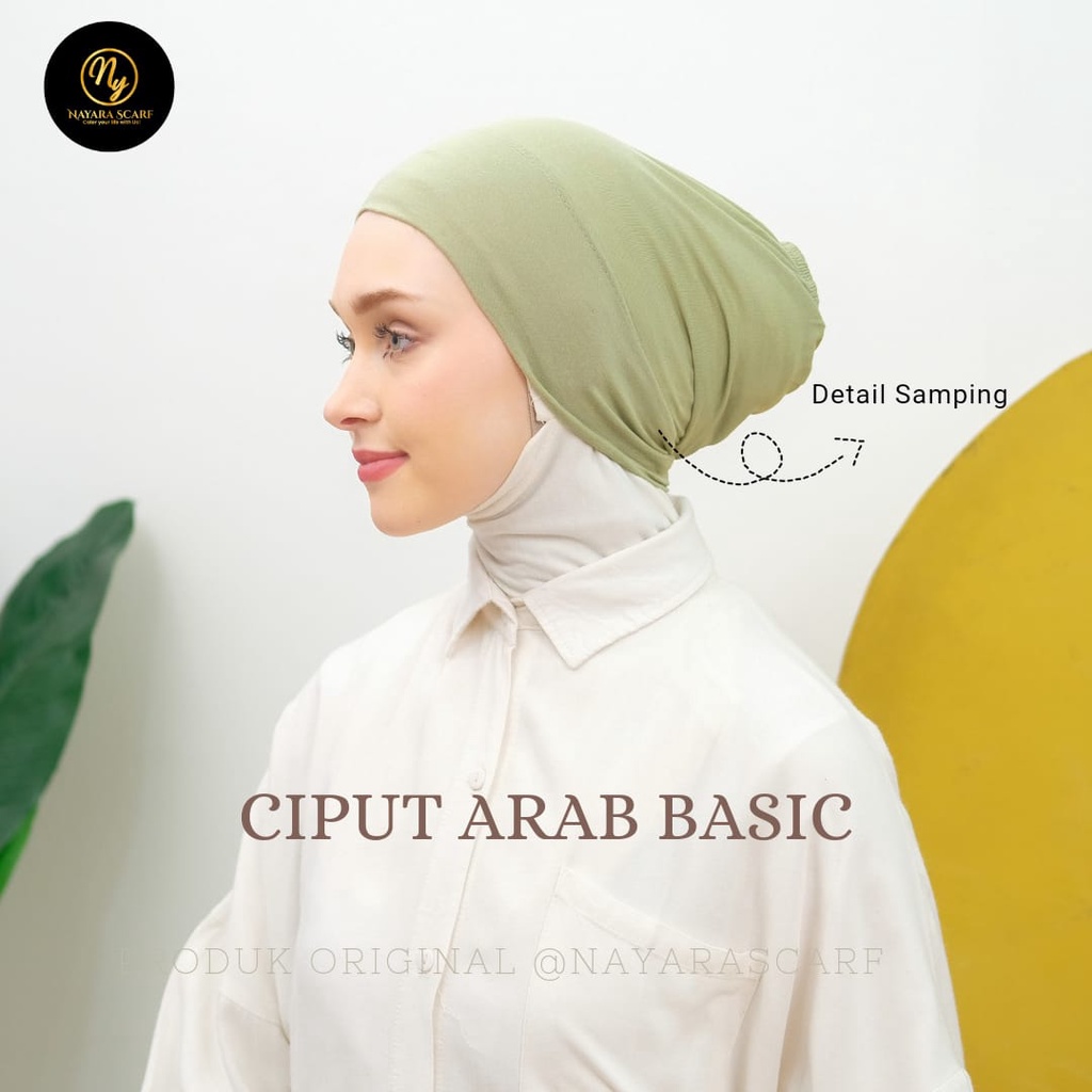 Ciput Arab Basic Kaos / Inner basic / Daleman Hijab