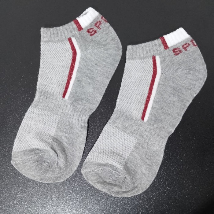 Kaos Kaki KS45 Kaos kaki Sport Motif Garis Kaoskaki Pria Olah raga