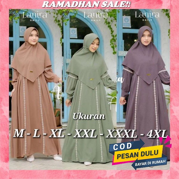 Promo!! Ready Moana Abaya Dress Pesta Mewah Arab By Kazami Store Kayla Nadira Gamis Terbaru Lebaran 