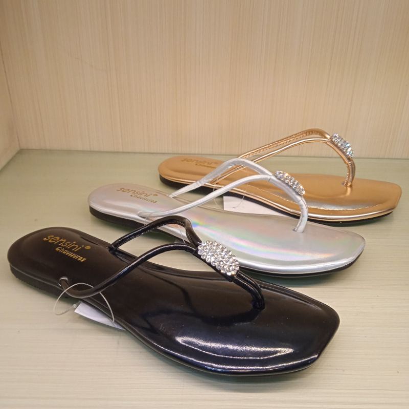 ISM - Sandal Teplek Wanita Sensini/AF.312 - Sandal Flat Santai Wanita