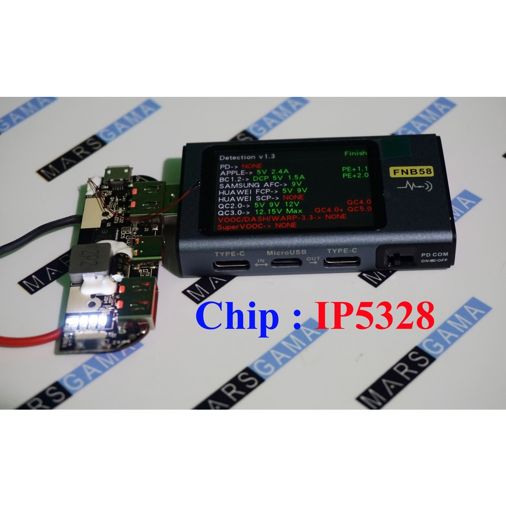 IP5328P Modul PB Power Bank Quick charge QC3.0 PD3.0 Qualcomm 3.7-4.2V IP5328