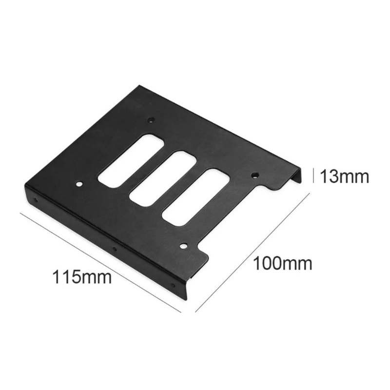 Hardisk laptop ke komputer bracket mounting HDD 2.5 to 3.5 SSD tatakan original Bogor