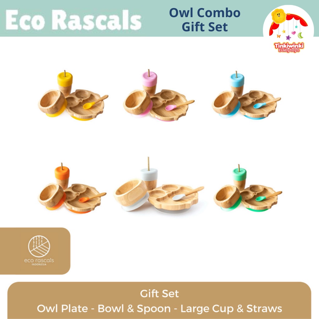 Ecorascals Owl Combo Gift Set