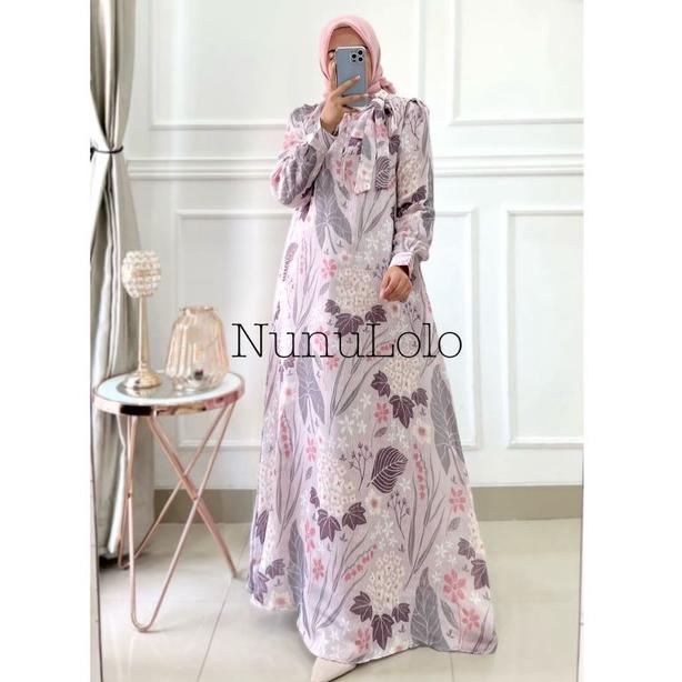 PROMO Nuria Nunulolo dan Florita Dress by NunuLolo Gamis Muslim Original Murah