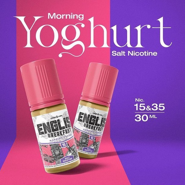 NEW 2023 ENGLISH BREAKFAST V5 MORNING YOGHURT 30ML