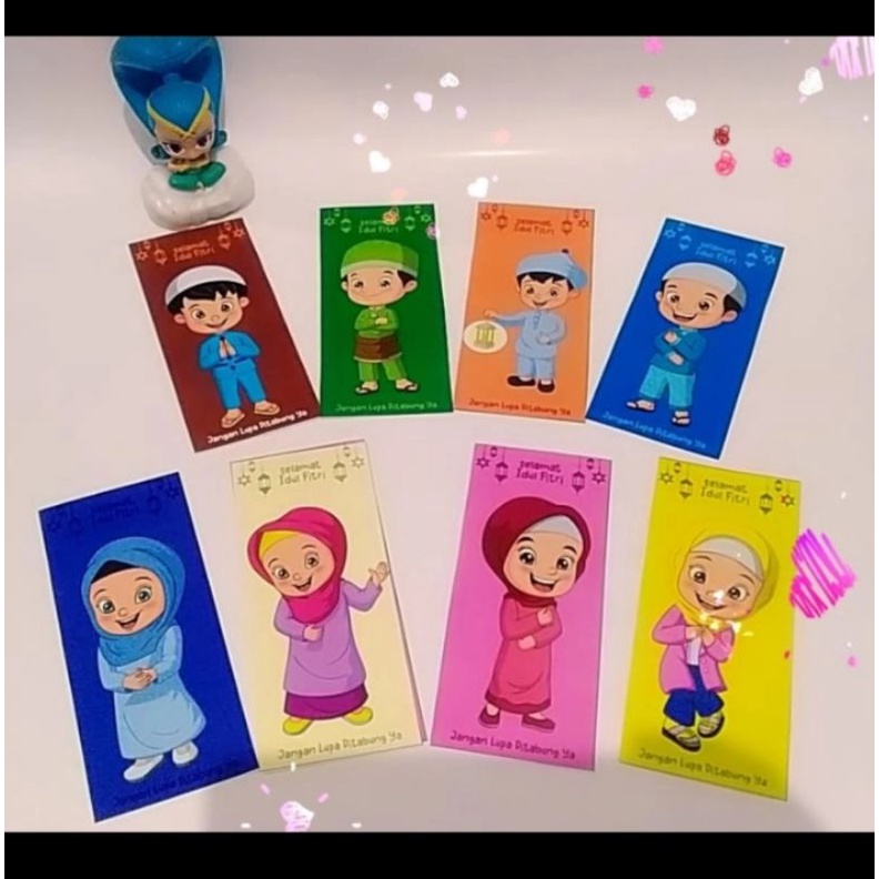 

amplop peluk uang idul Fitri , angpao lebaran 2023 (10pcs)