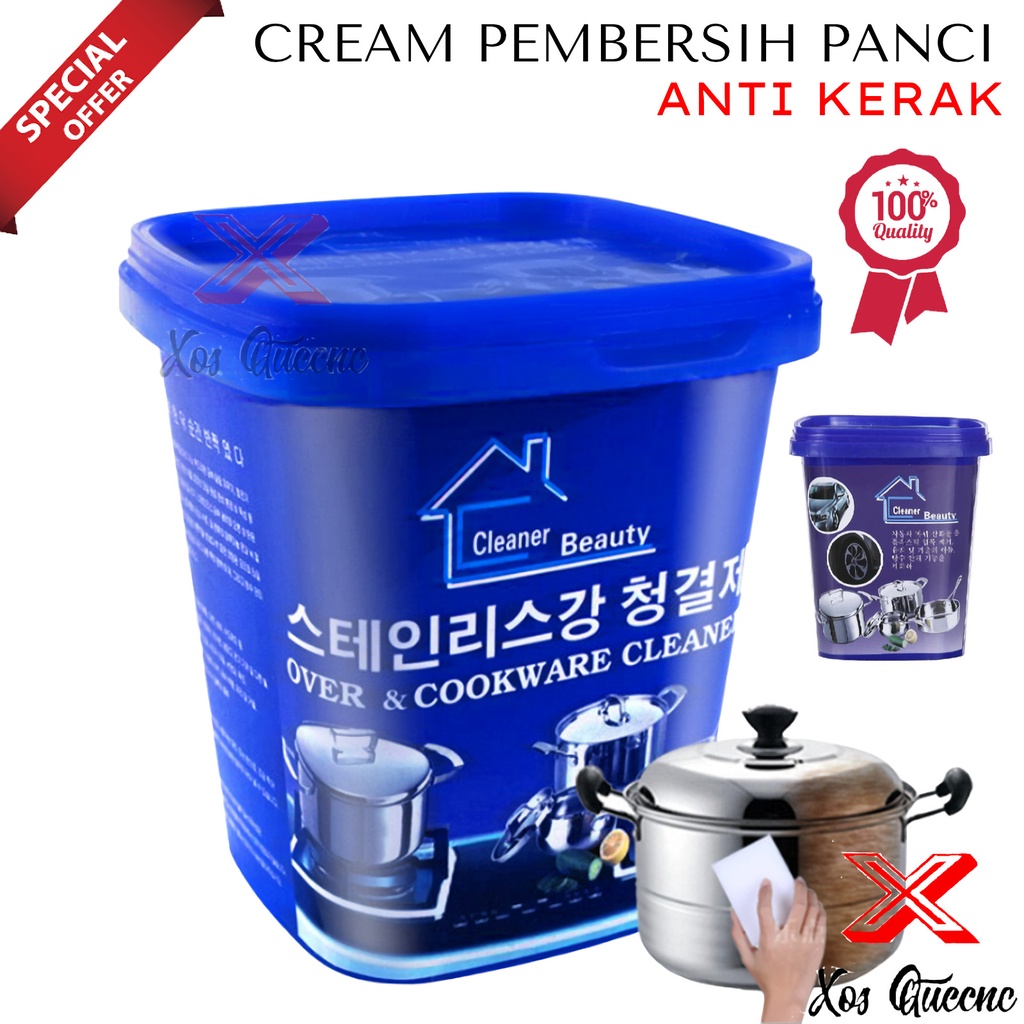 [XOQ] KRIM PANCI ALAT PEMBERSIH COOKWARE OVEN STAINLESS KERAK PEMBERSIH PENGHILANG KOTORAN KOREAN STYLE CLEANER BEAUTY KOREA TEFLON PEMBERSIH