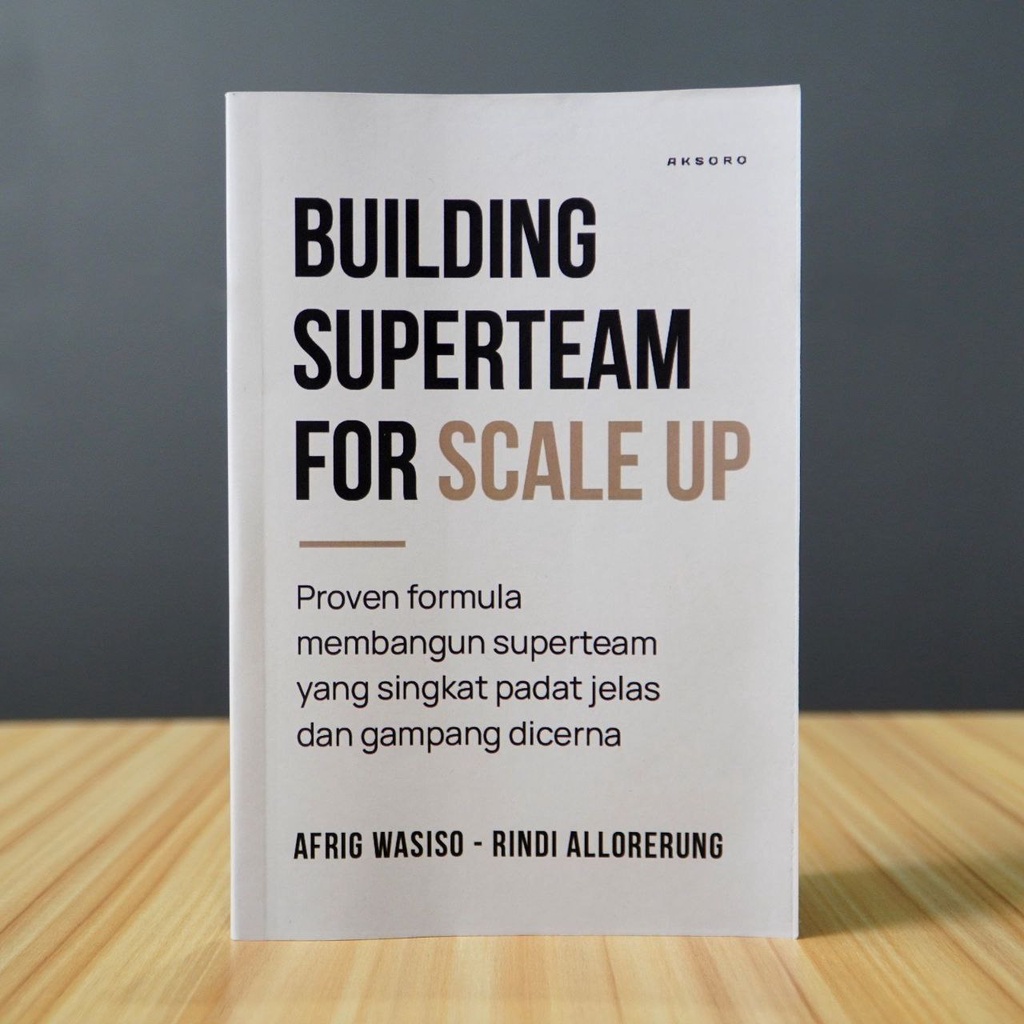 Buku Building Superteam For Scale Up