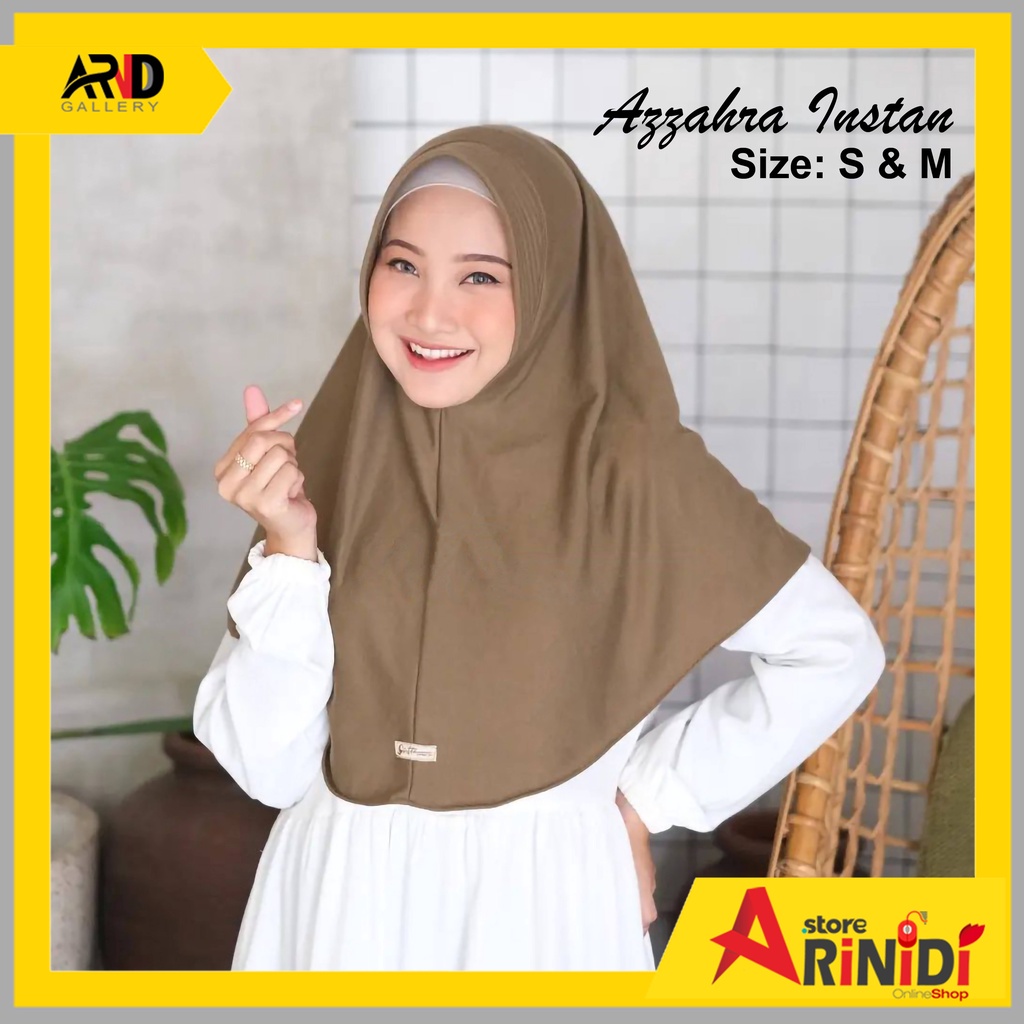 Jilbab Pet Antem Azzahra Instan Ukuran S & M (PART 2)