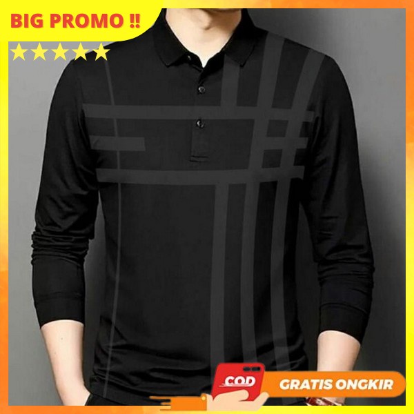 Kaos Cowo Branded Lengan Panjang Lengan Pendek Tshirt Korean Style Bisa Cod Shirt Crewneck Original 