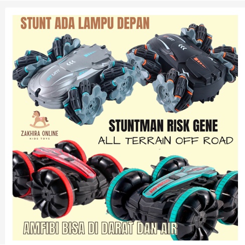 Mainan Anak Mobil RC Amfibi & RC Stunt Elves Car Remote Control Water